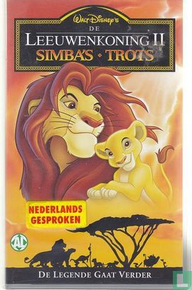 Dag Leeds Beïnvloeden Simba's trots VHS 2 (1999) - VHS video tape - LastDodo