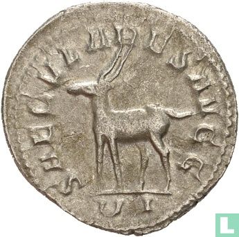 Philippus I 244-249, AR Antoninianus Rome 248 - Afbeelding 1