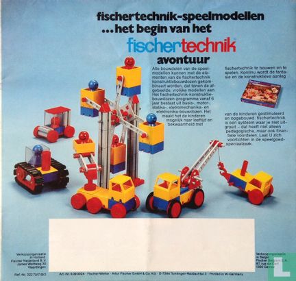 Fischertechnik brochure 322 - Image 2