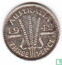 Australien 3 Pence 1942 (S) - Bild 1