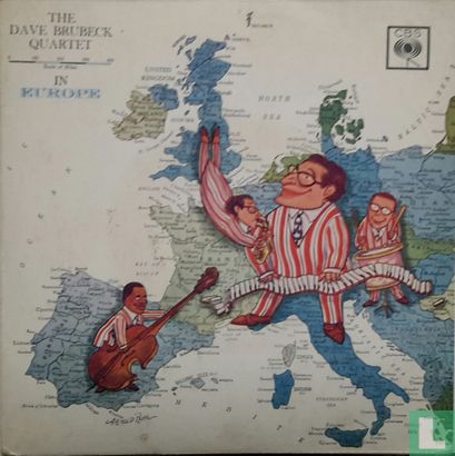 The Dave Brubeck Quartet in Europe - Afbeelding 1