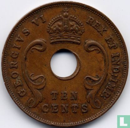 Afrique de l'Est 10 cents 1942 (I) - Image 2
