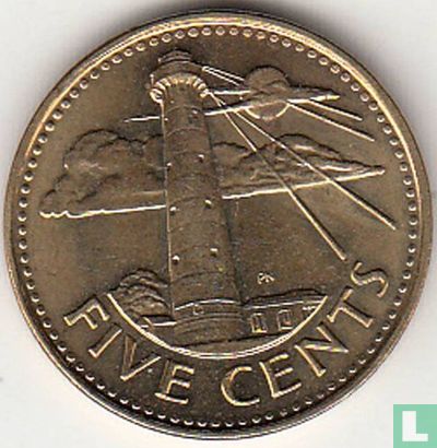 Barbados 5 Cent 1999 - Bild 2