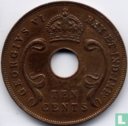 Afrique de l'Est 10 cents 1941 (l) - Image 2