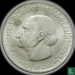 Westphalie 2 millions mark 1923 "Freiherr vom Stein" - Image 2