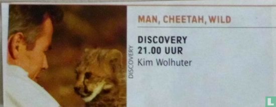 Man, Cheetah, Wild