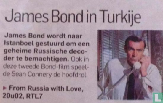 James Bond in Turkije
