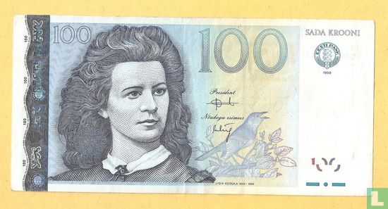 Estonia krooni 1999 100 - Image 1