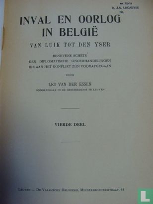 Inval en oorlog in België van Luik tot den IJser   - Image 3