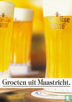 B000277 - Wieckse Witte "Groeten uit Maastricht." - Afbeelding 1