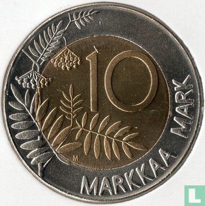 Finlande 10 markkaa 1998 - Image 2