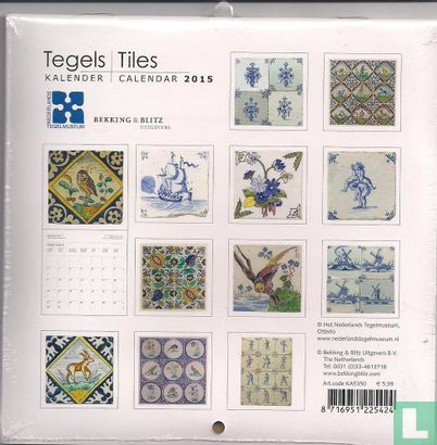 Tegels kalender calendar 2015 - Image 2