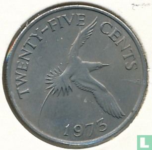 Bermuda 25 cents 1973 - Image 1