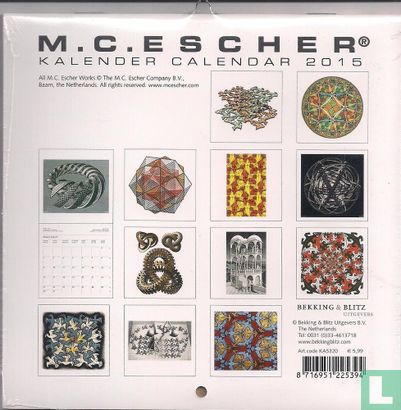 M.C. Escher kalender calendar 2015 - Bild 2