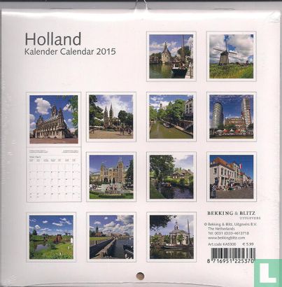 Holland kalender calendar2015 - Afbeelding 2