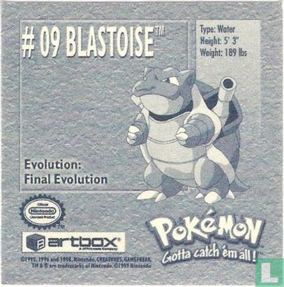 # 09 Blastoise - Afbeelding 2