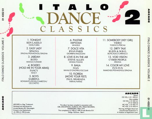 Italo Dance Classics  Vol.2 - Image 2