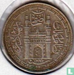 Hyderabad 4 annas 1943 (jaar 1362-33) - Afbeelding 1