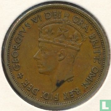 Afrique de l'Ouest britannique 2 shillings 1949 (KN) - Image 2