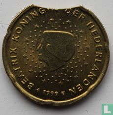 Niederlande 20 Cent 1999 (Prägefehler) - Bild 1