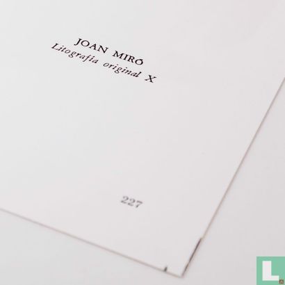 Joan Miro: "Litografia original Volume X"  - Image 3