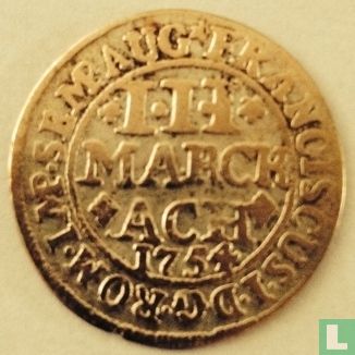 Aachen 3 Marck 1754 - Bild 1