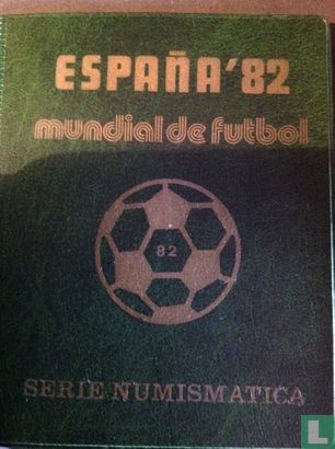 Spanje munt set 1980 (PROOF) "1982 Football World Cup in Spain" - Afbeelding 1