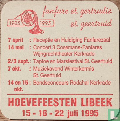 hoevefeesten Libeek St. Geertruid - fanfare st. Gertrudis - Image 1