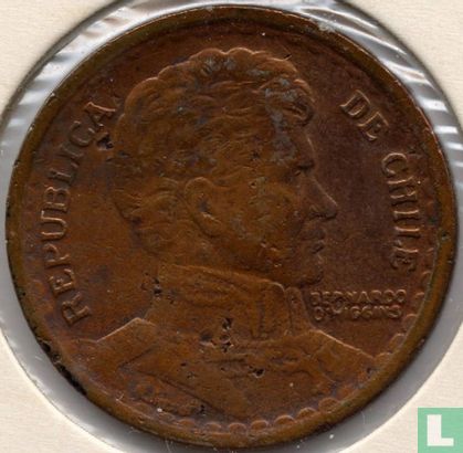 Chili 1 peso 1949 - Afbeelding 2