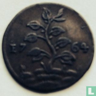 Suriname  1 duit 1764 - Afbeelding 1