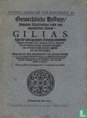 Genoechlijcke history vanden schricklijcken ende onvervaerden reus Gilias - Afbeelding 1
