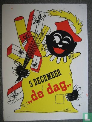Sinterklaas Poster / Affiche 5 December de dag