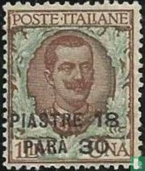Briefmarken von Italien mit Aufdruck