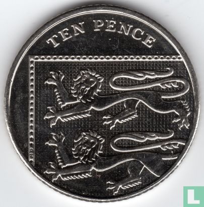 United Kingdom 10 pence 2014 - Image 2