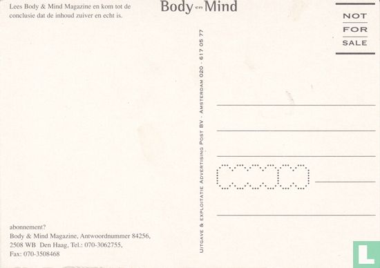 K000019 - Body & Mind Magazine "Tederheid is stille passie" - Afbeelding 2