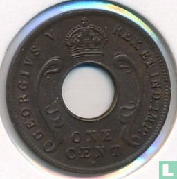 Afrique de l'Est 1 cent 1922 (H) - Image 2