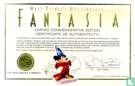 Walt Disney Masterpiece Fantasia