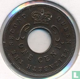Afrique de l'Est 1 cent 1954 - Image 2