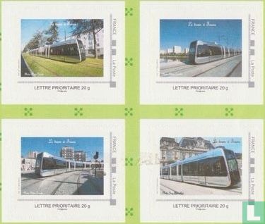 Opening tram in Tours    
