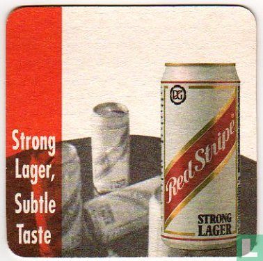 Strong Lager, Subtle Taste Red Stripe - Afbeelding 2