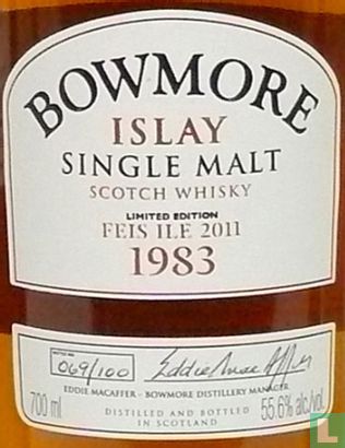 Bowmore 1983 Feis Ile - Bild 3