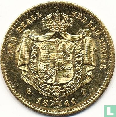 Zweden 1 dukaat 1861 - Afbeelding 1