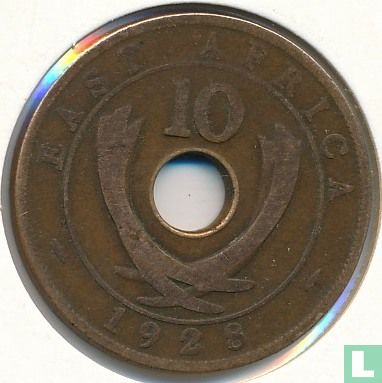 East Africa 10 cents 1928 - Image 1