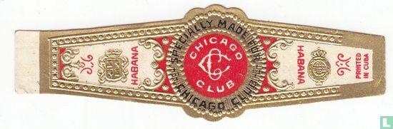 CC Chicago Club Specially Made For Chicago Club - Habana - Habana Printed in Cuba - Afbeelding 1