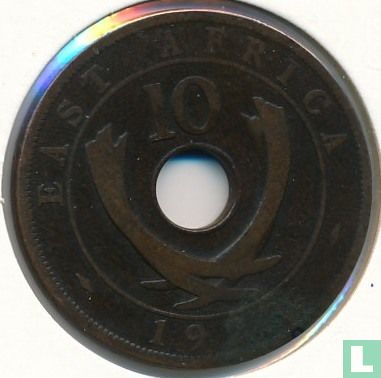East Africa 10 cents 1923 - Image 1