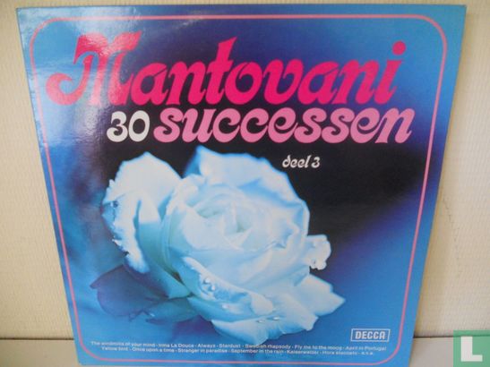 Mantovani 30 Successen Deel 3 - Image 1