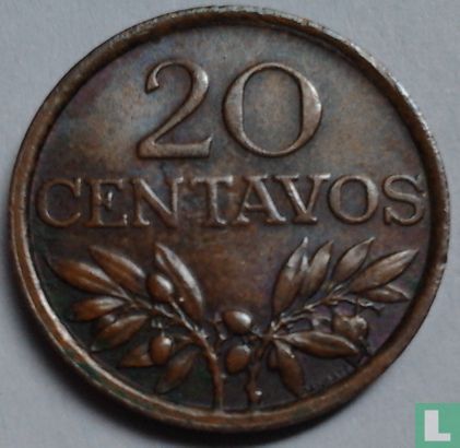 Portugal 20 centavos 1973 - Afbeelding 2