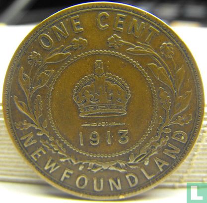 Newfoundland 1 cent 1913 - Afbeelding 1