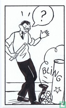 Stanislas-die Abenteuer von Hergé-Original Zeichnung Bob de Moor - Bild 1