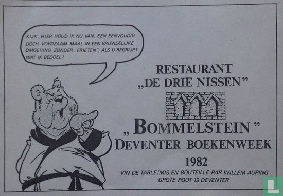 Heer Bommel [wijnetiket] - Image 1